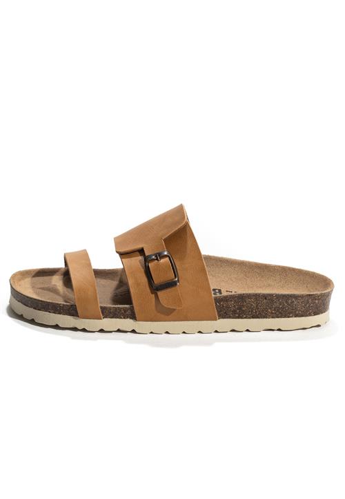 Bayton Pantoletter 'HOCKNEY'  lysebrun