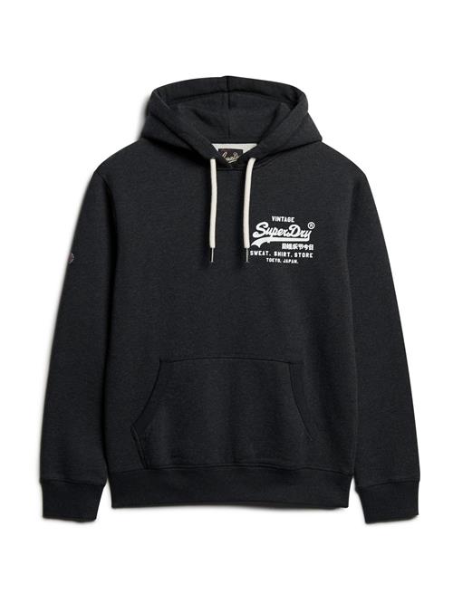 Superdry & Co Sweatshirt 'CLASSIC'  antracit / hvid