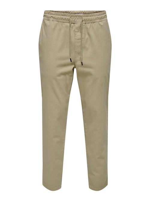 Only & Sons Lærredsbukser 'ONSLinus'  khaki