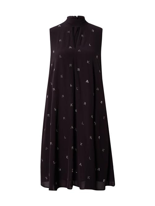 Karl Lagerfeld Kjole  sort / sølv