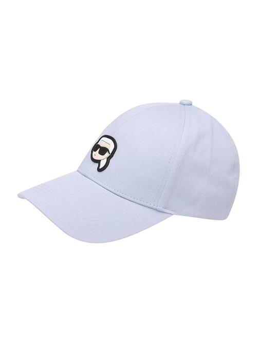 Karl Lagerfeld Hætte 'IKON'  lyseblå / sort
