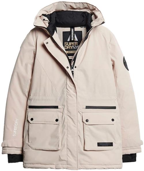 Superdry & Co Vinterparka 'City'  sand / sort