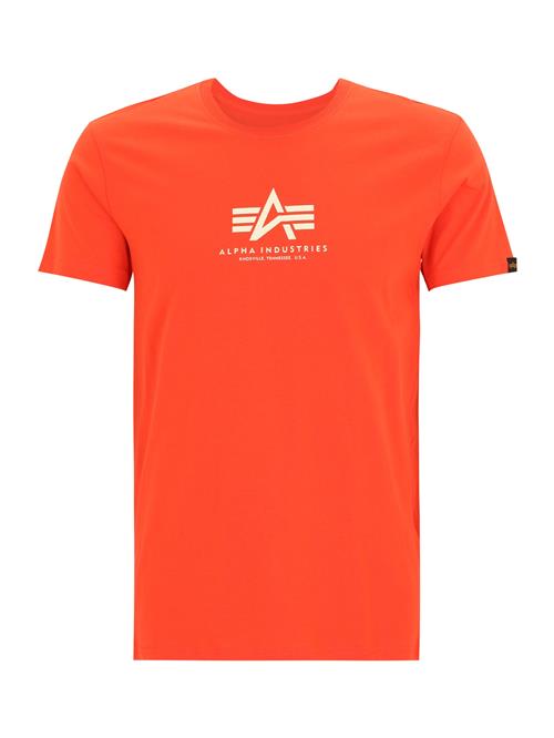 ALPHA INDUSTRIES Bluser & t-shirts  orange / hvid