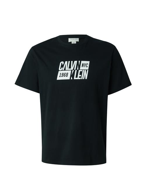 Calvin Klein Jeans Bluser & t-shirts 'CLASSIC'  sort / hvid