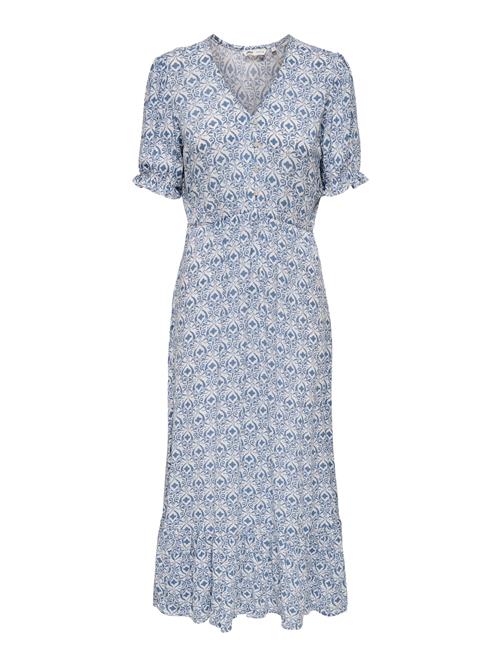 ONLY Blusekjole 'ONLChianti'  dueblå / hvid