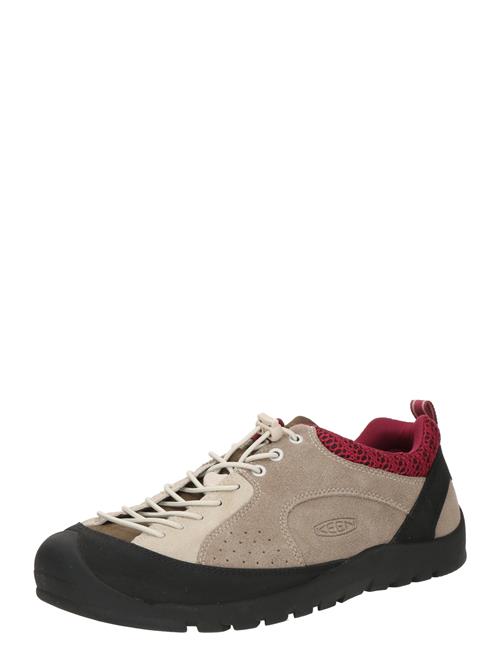 KEEN Lave sko 'JASPER ROCKS SP'  beige / cappuccino / rød / sort