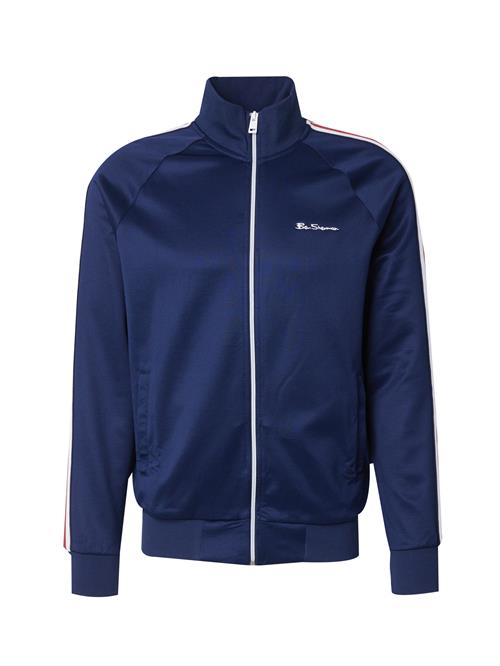 Ben Sherman Sweatjakke  navy / rød / hvid