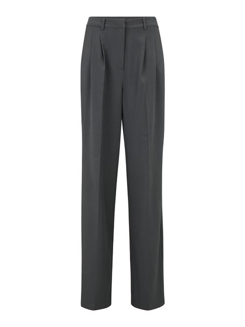 Vero Moda Tall Bukser med lægfolder 'VMRITA'  basalgrå