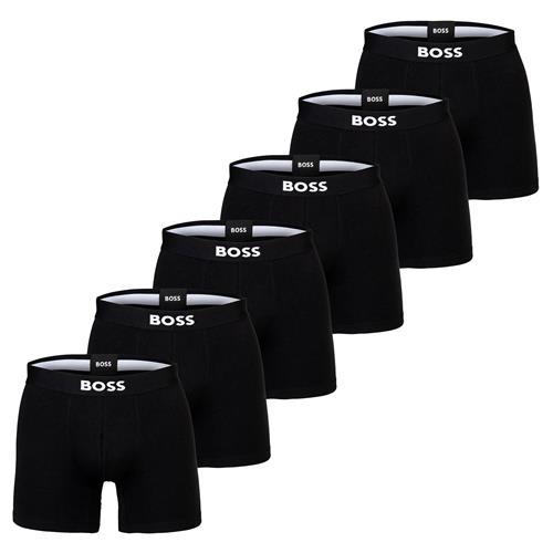 BOSS Boksershorts  sort / hvid