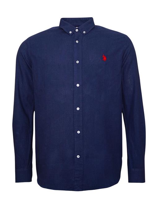 U.S. POLO ASSN. Skjorte  mørkeblå / blodrød