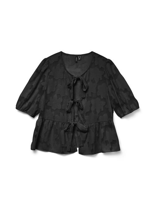 VERO MODA Bluse 'VMGabi'  sort / black denim