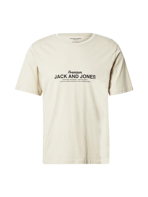 Jack & Jones Premium Bluser & t-shirts 'JPRBLAFERRIS'  lysegrå / sort