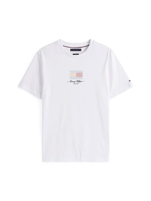 TOMMY HILFIGER Bluser & t-shirts 'Ithaca'  lyseblå / lysegul / rød / hvid