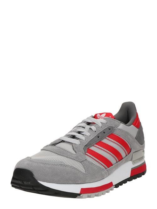 ADIDAS ORIGINALS Sneaker low 'ZX 600'  grå / mørkegrå / rød