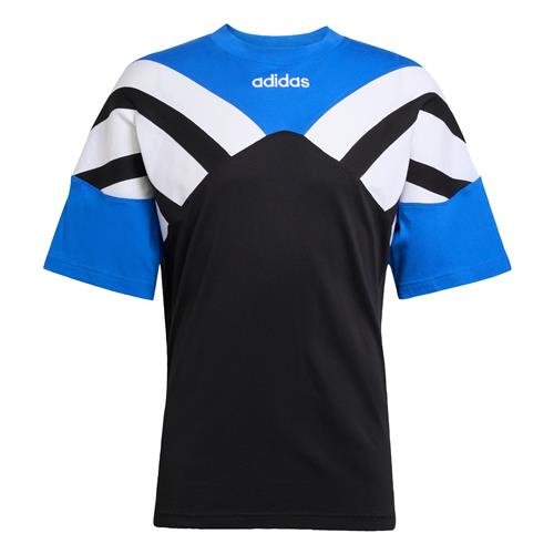 ADIDAS ORIGINALS Bluser & t-shirts 'Archive Cutline'  blå / sort / hvid