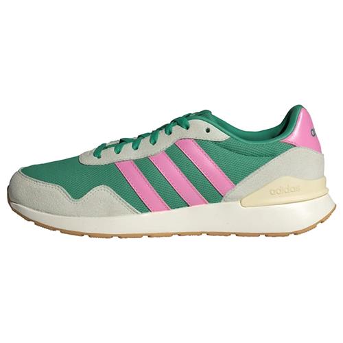 ADIDAS SPORTSWEAR Sneaker low 'Run 60s 4.0'  ecru / smaragd / lyserød