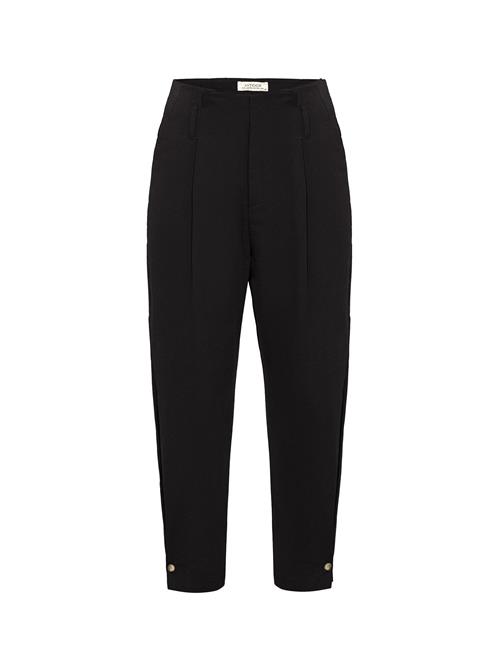 Antioch Bukser med lægfolder  sort