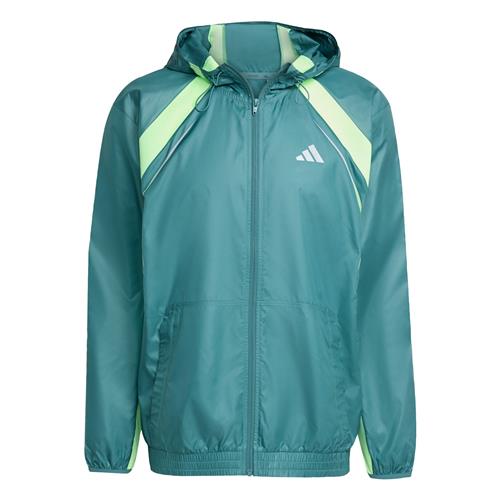 ADIDAS PERFORMANCE Sportsjakke 'Tech Apparel'  petroleum / lysegrøn / hvid