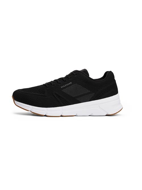 TOMMY HILFIGER Sneaker low  lysegrå / sort