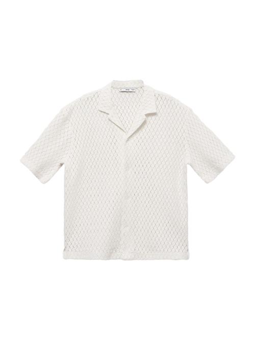 MANGO MAN Skjorte 'Ditella'  offwhite