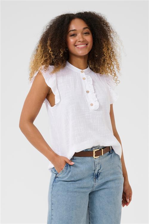 Cream Bluse 'Jera'  hvid