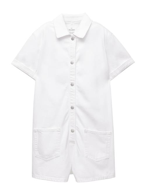 Pull&Bear Jumpsuit  hvid