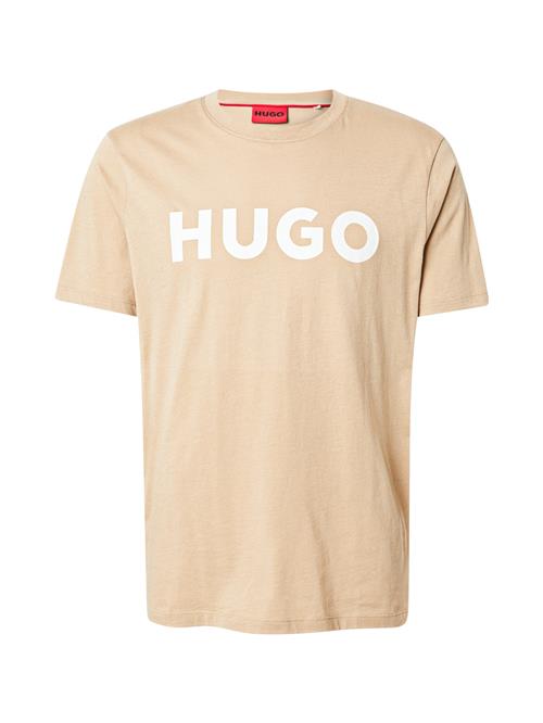 HUGO Bluser & t-shirts 'Dulivio'  beige / offwhite
