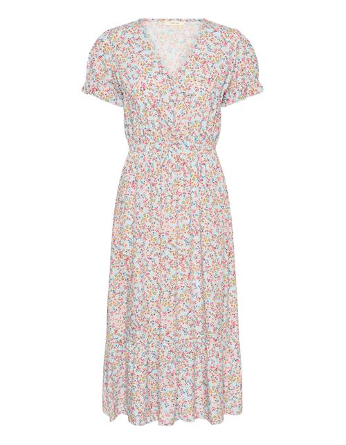 Cream Kjole 'Lina'  himmelblå / gul / grøn / lyserød