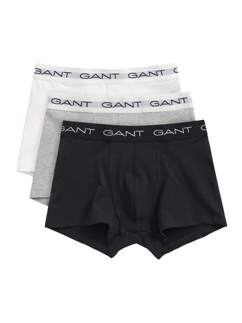 GANT Boksershorts  blå-meleret / sort / hvid