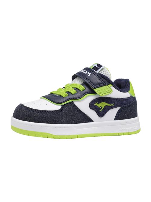 KangaROOS Sneakers 'Ultralite 2'  navy / lime / hvid