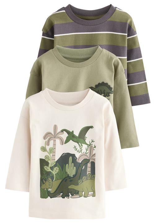 Next Shirts  oliven / pastelgrøn / mørkelilla / hvid