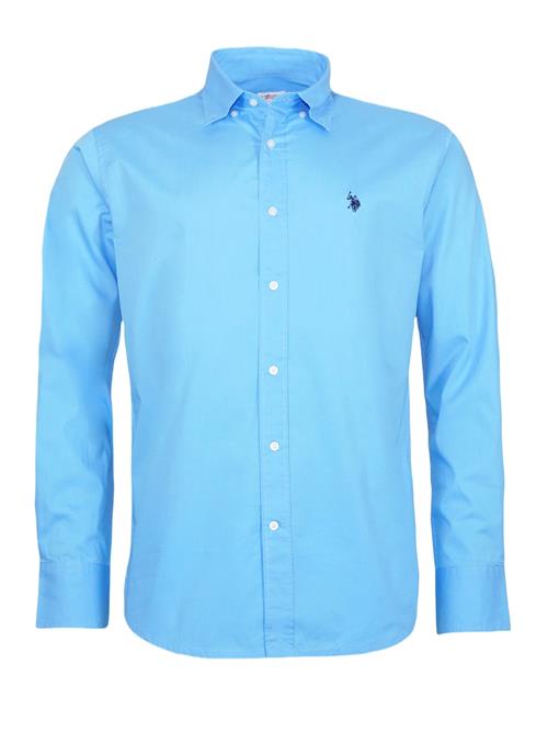 U.S. POLO ASSN. Skjorte  lyseblå