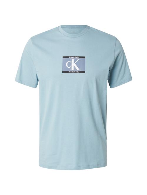 Calvin Klein Bluser & t-shirts  blå / lyseblå / sort / hvid