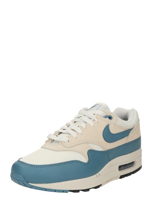Nike Sportswear Sneaker low 'AIR MAX 1 ESS'  petroleum / uldhvid / naturhvid