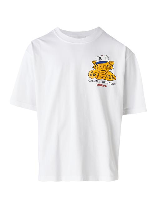 ADIDAS ORIGINALS Bluser & t-shirts 'Wabash'  lyseblå / gul / rød / hvid