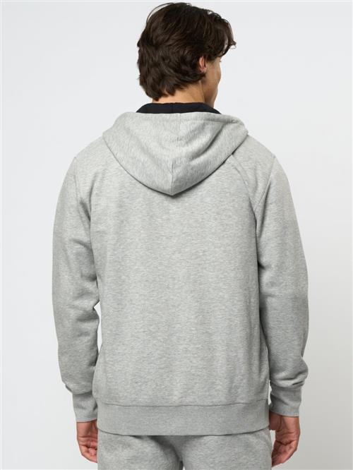 U.S. POLO ASSN. Sweatjakke 'UMOtto'  grå-meleret