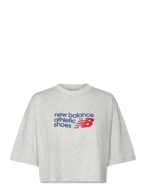 New Balance | Athletics Premium Chest Logo Cropped T-Shirt | L