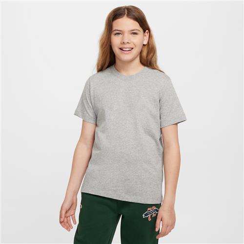 Kortærmet Nike-T-shirt med rund hals til større børn - grå