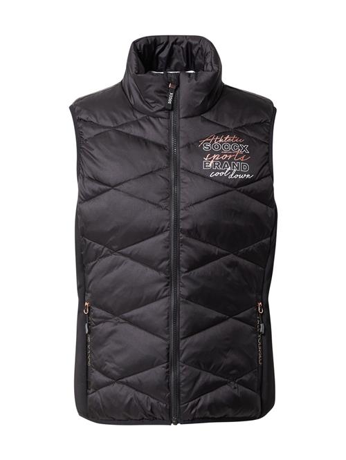 Soccx Vest 'Free Yourself'  lyserød / sort / hvid