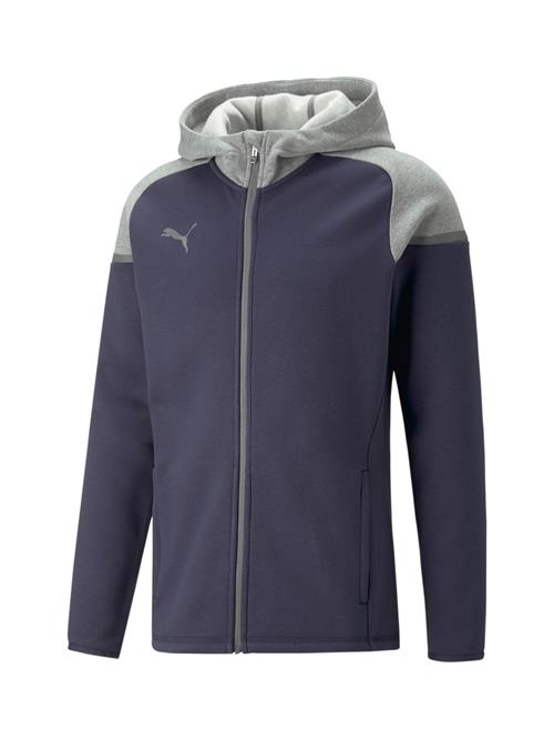 PUMA Sportssweatjakke 'TeamCUP Casuals'  marin / grå-meleret
