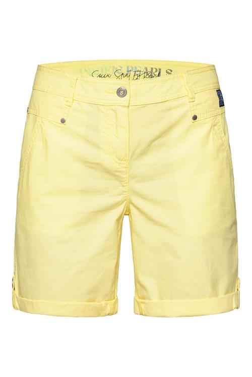 Soccx Lærredsbukser  lysegul