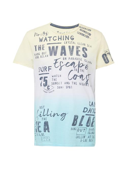 CAMP DAVID Bluser & t-shirts 'Beach Life'  marin / lyseblå / lysegul / hvid