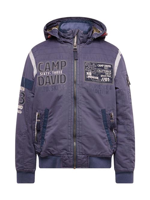 CAMP DAVID Overgangsjakke  blå / marin / hvid