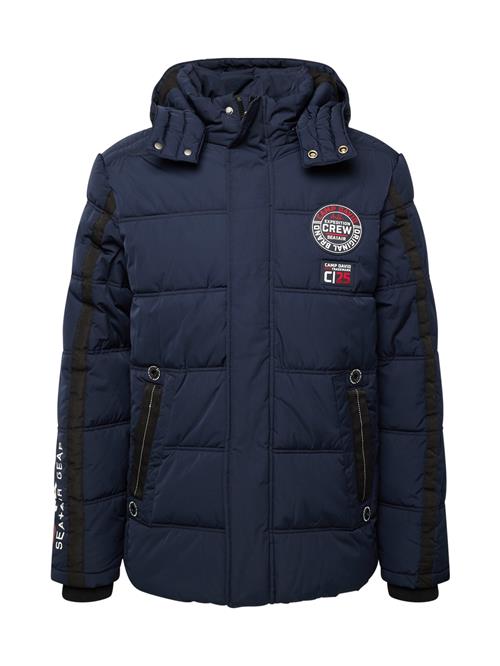 CAMP DAVID Vinterjakke  navy / rød / sort / hvid