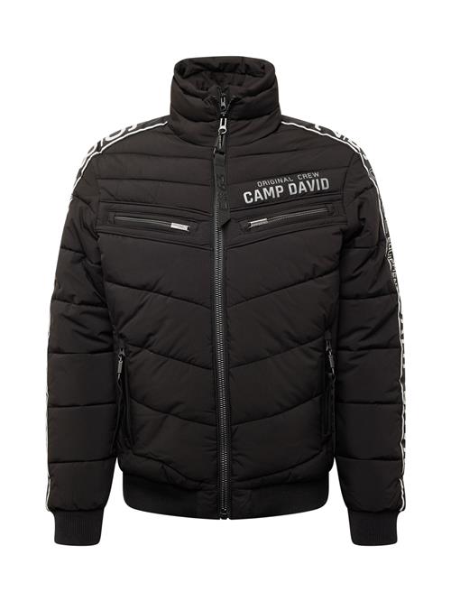 CAMP DAVID Vinterjakke  sort / offwhite
