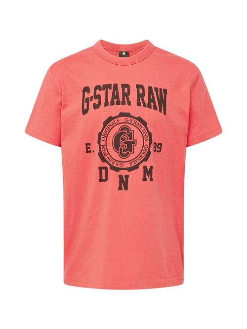 G-STAR Bluser & t-shirts 'Collegic'  lys rød / sort