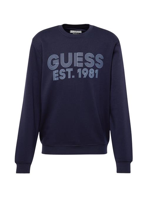 GUESS Sweatshirt 'Beau'  navy / dueblå