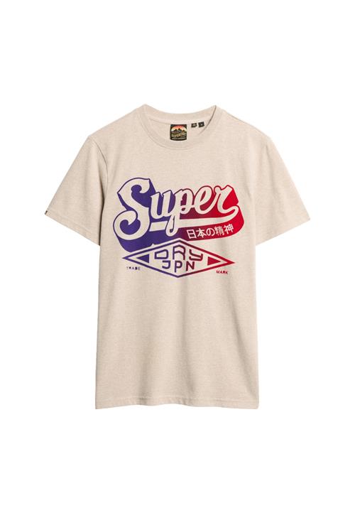Superdry & Co Bluser & t-shirts  beige-meleret / lilla / violetblå / rød