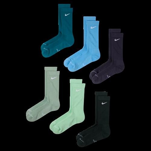 Nike Everyday Elevated-crewstrømper (6 par) - multifarvet