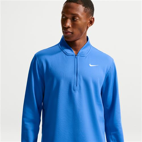 Nike Velocity Therma-FIT-golfoverdel med 1/2-lynlås til mænd - blå